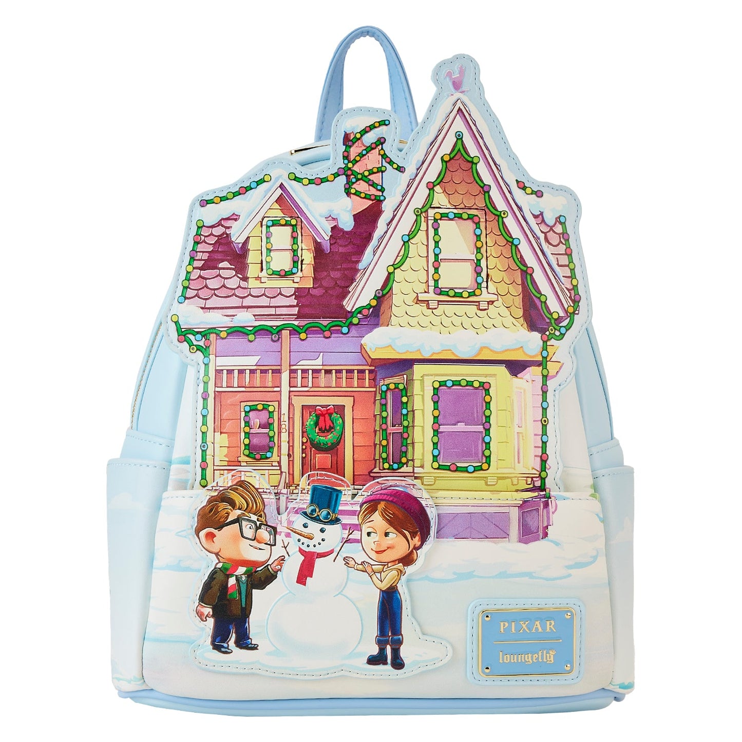 Loungelfy Disney Pixar Up House Christmas Lights Mini Backpack *PRE-ORDER ITEM*