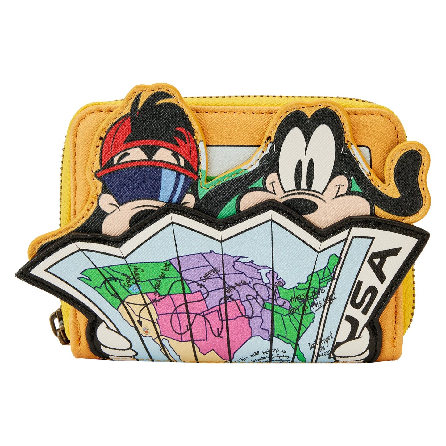 Loungefly Disney Goofy Movie Road Trip Zip-Around Wallet