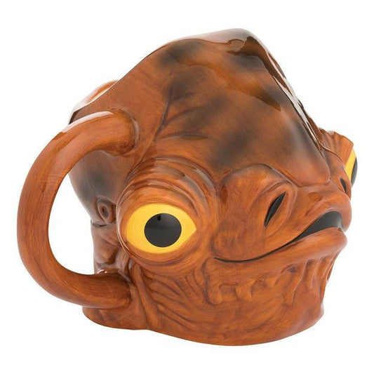 BioWorld Star Wars Admiral AckBar 20 oz Premium Sculpted Ceramic Mug