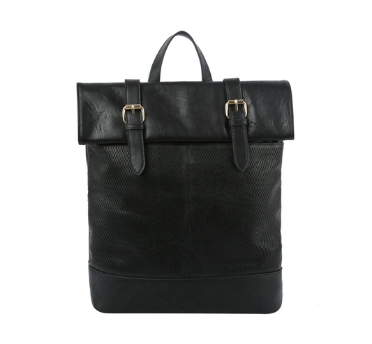 Willow Square Backpack Black