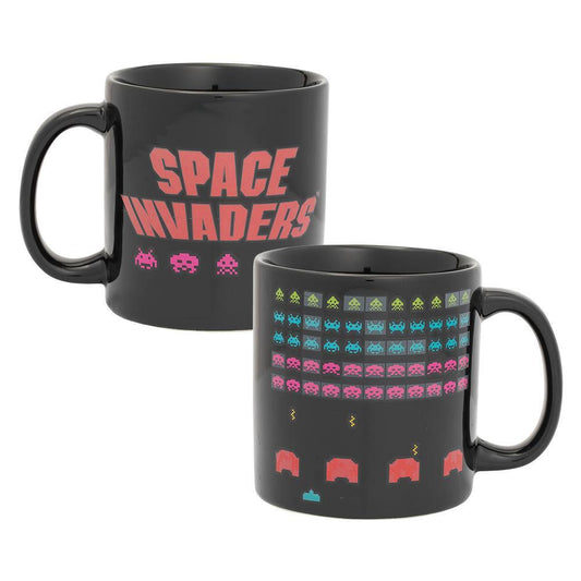 BioWorld Space Invaders 20 oz Heat Reactive Ceramic Mug