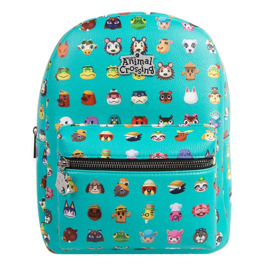 Bioworld Animal Crossing Character AOP Print Mini Backpack