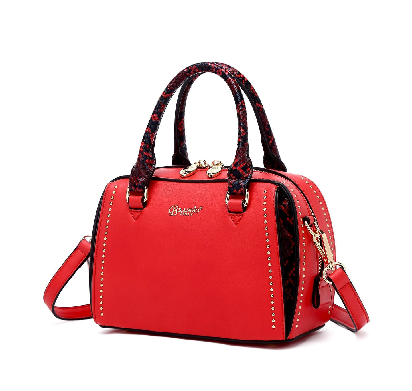 Serpa Small Satchel Handbag Red