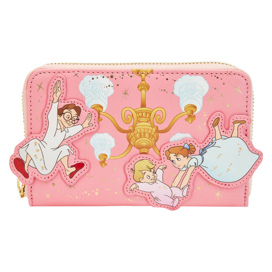 Loungefly Disney Peter Pan You Can Fly 70th Anniversary Zip-Around Wallet