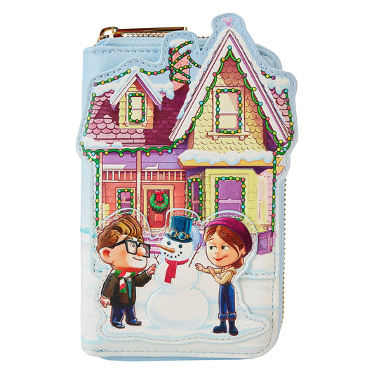 Loungefly Disney Pixar Up House Christmas Lights Zip-Around Wallet *PRE-ORDER ITEM*