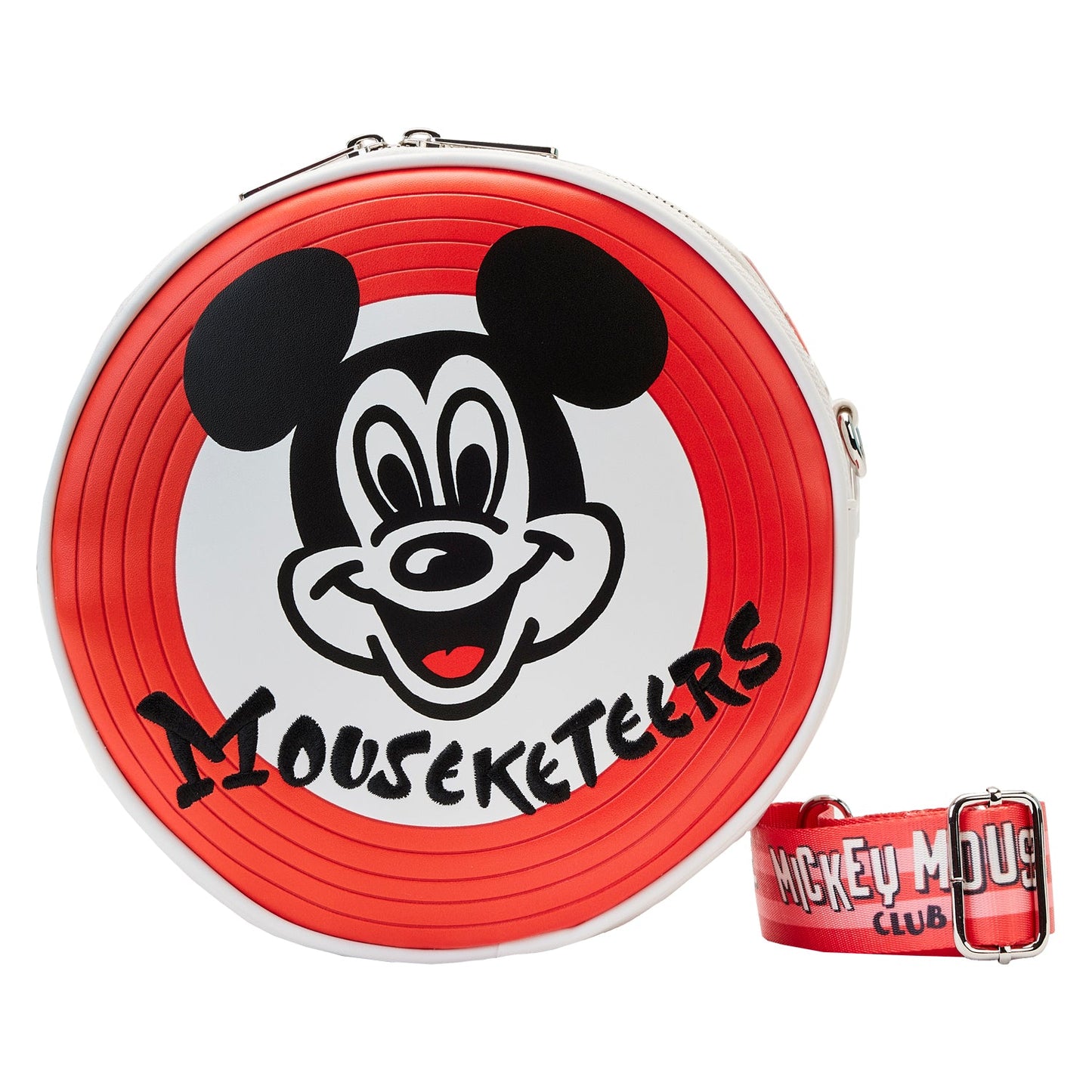 Loungefly Disney 100th Mickey Mouseketeers Ear Holder Crossbody Purse (Bag Only)
