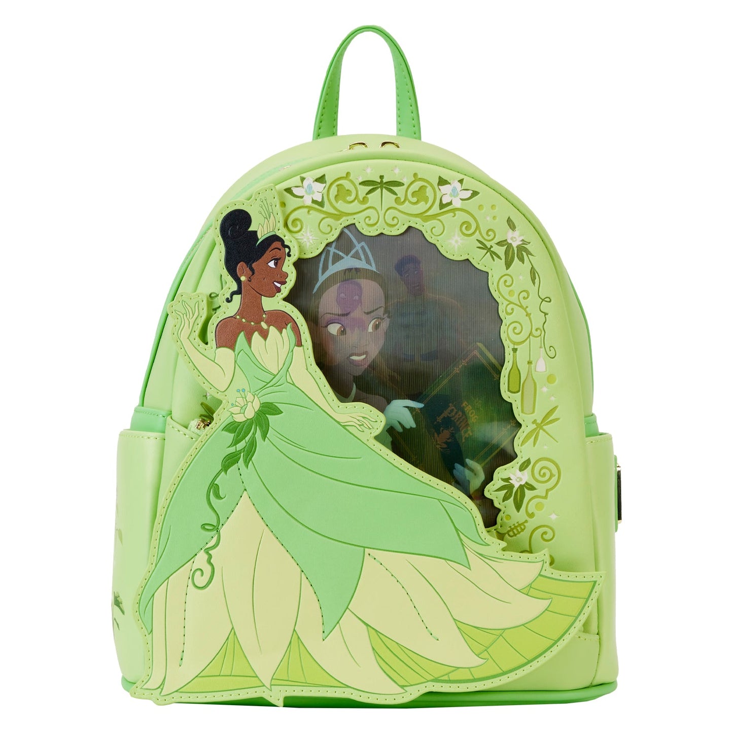 Loungefly The Princess and the Frog Princess Series Lenticular Mini Backpack