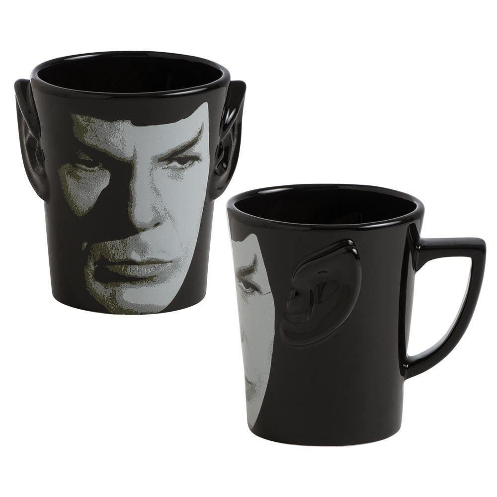 BioWorld Star Trek Spock 20 oz Sculpted Ceramic Mug