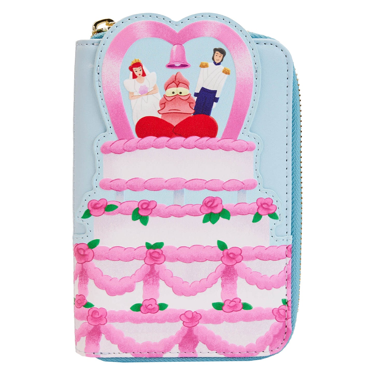 Loungefly Disney Little Mermaid Wedding Cake Zip-Around Wallet