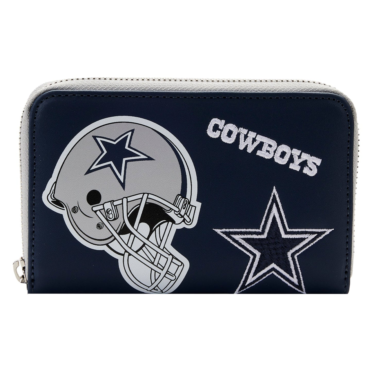 Loungefly NFL Dallas Cowboys Patches Zip Around Wallet