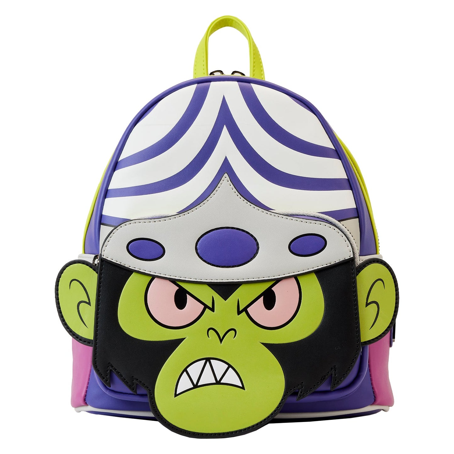 Loungefly Cartoon Network Power Puff Girls Mojo Jojo Glow Cosplay Mini Backpack