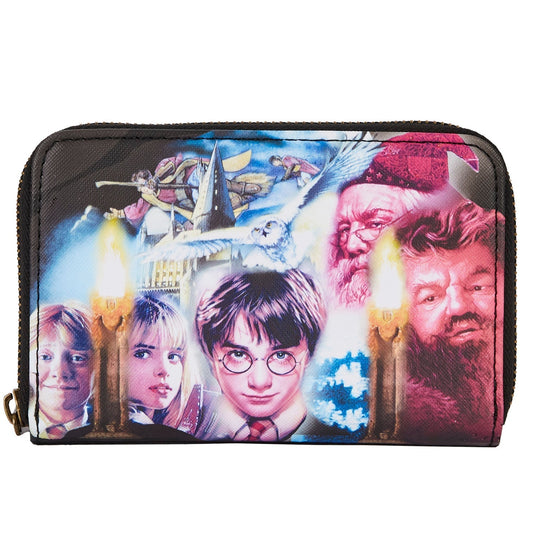 Loungefly Harry Potter Scorcerers Stone Zip-Around Wallet