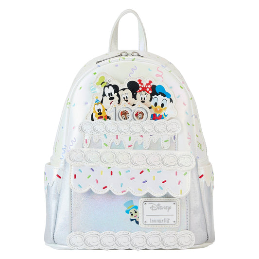 Loungefly Disney 100 Celebration Cake Mini Backpack *PRE-ORDER ITEM*