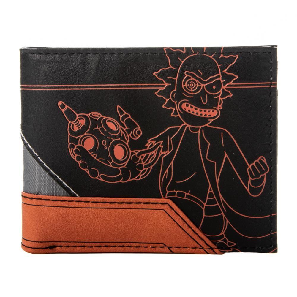 Rick and Morty Layered Material Bi-fold Wallet
