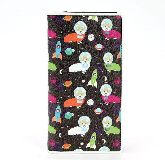 Corgis In Space Suite Wallet