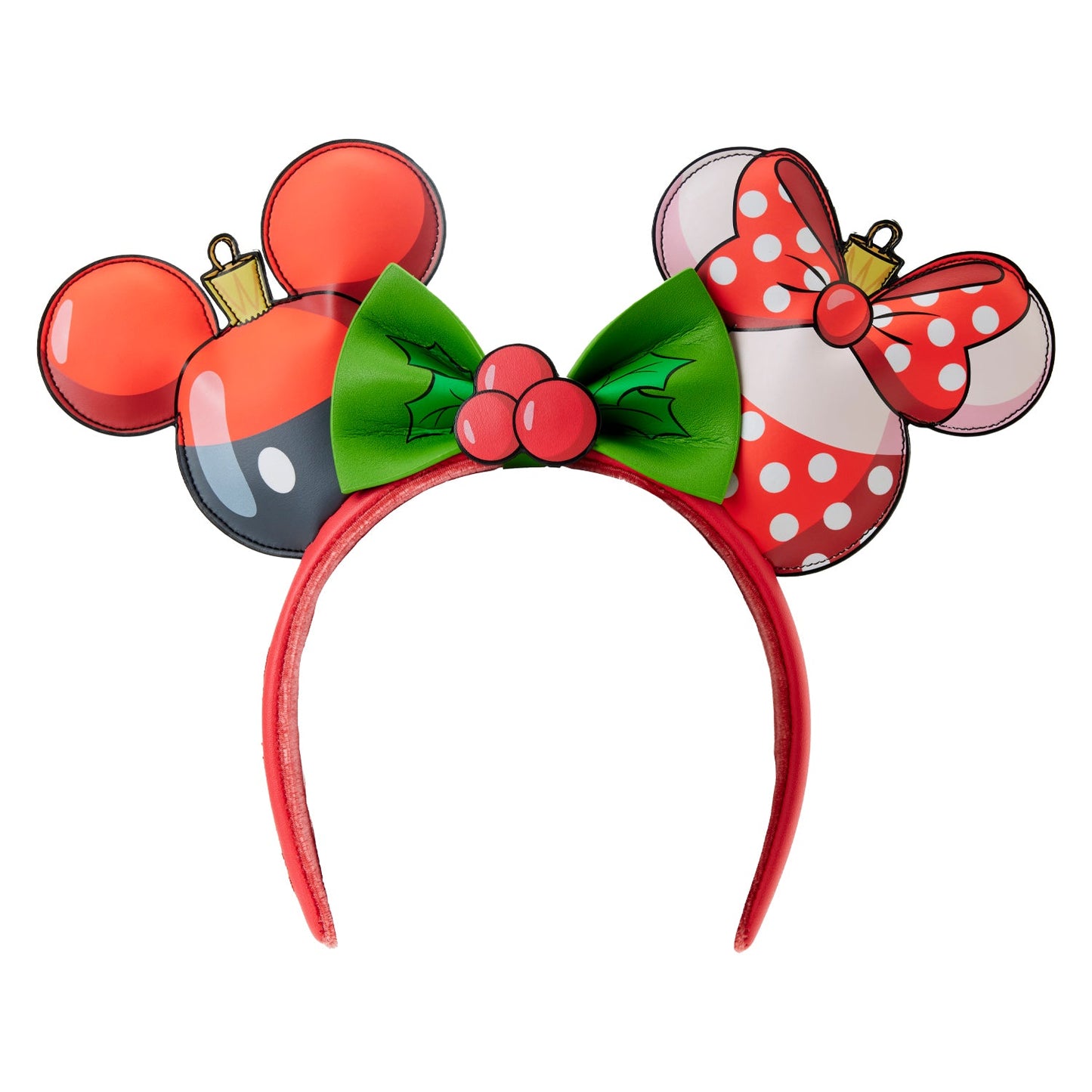 Loungefly Disney Mickey And Minnie Ornament Headband