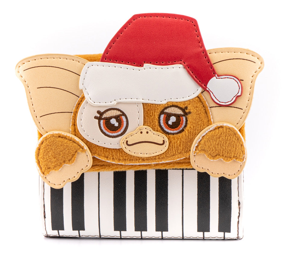 Loungefly Gizmo Holiday Keyboard Cosplay Zip-Around Wallet
