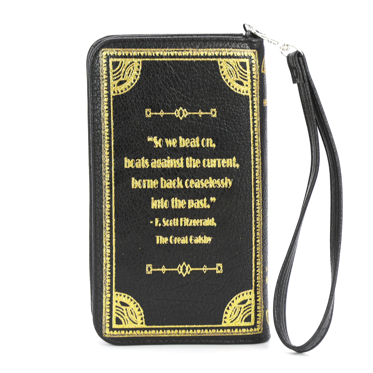 The Great Gatsby Book Wallet With Wrist Strap