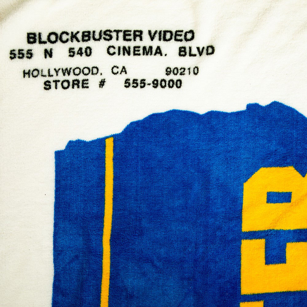 Bioworld Blockbuster VHS Case Digital Fleece Throw