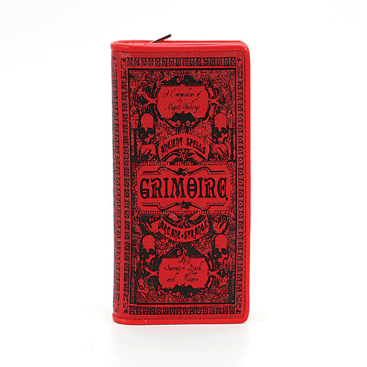 Grimoire Book Wallet Red