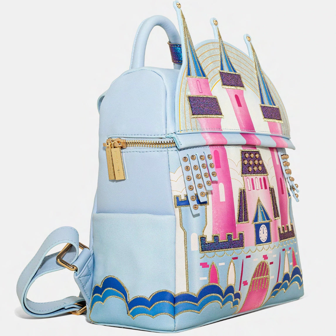 Danielle Nicole Aurora s Royal Castle Backpack Adorn Purse Co