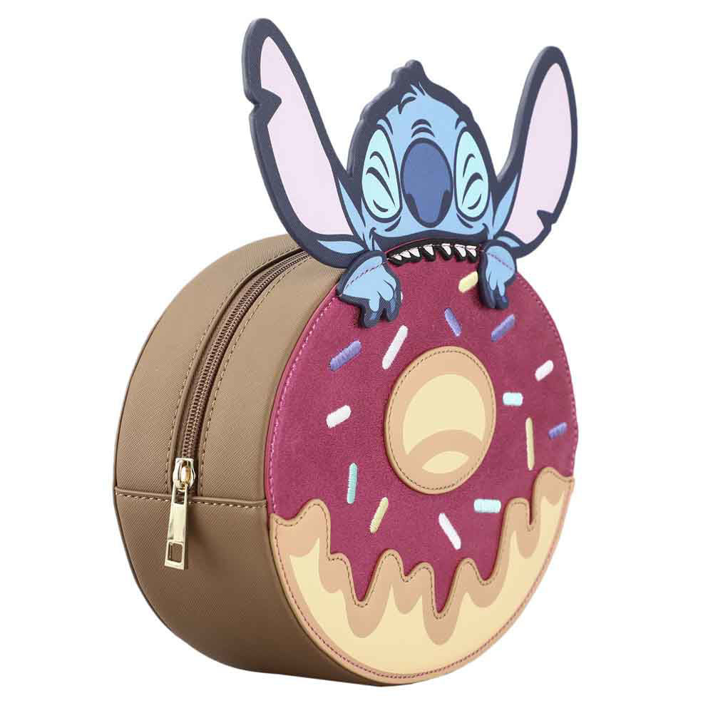 Bioworld Disney Stitch Sweet Tooth Die Cut Travel Cosmetic Bags