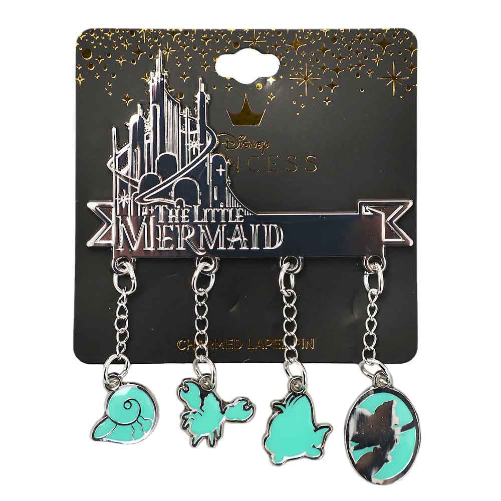 Bioworld Disney The Little Mermaid Charmed Lapel Pin