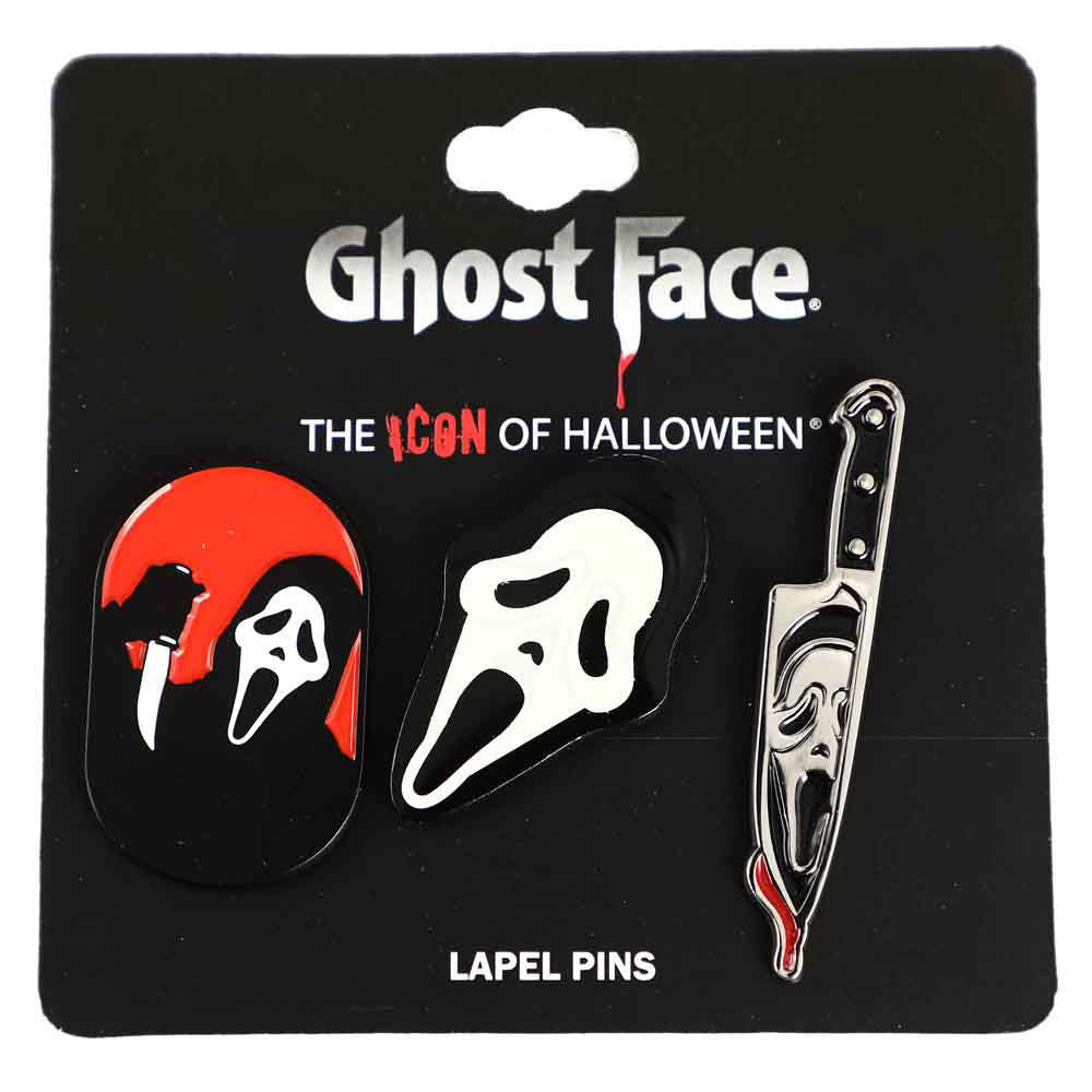 Bioworld Ghost Face Slasher Variety Lapel Pins