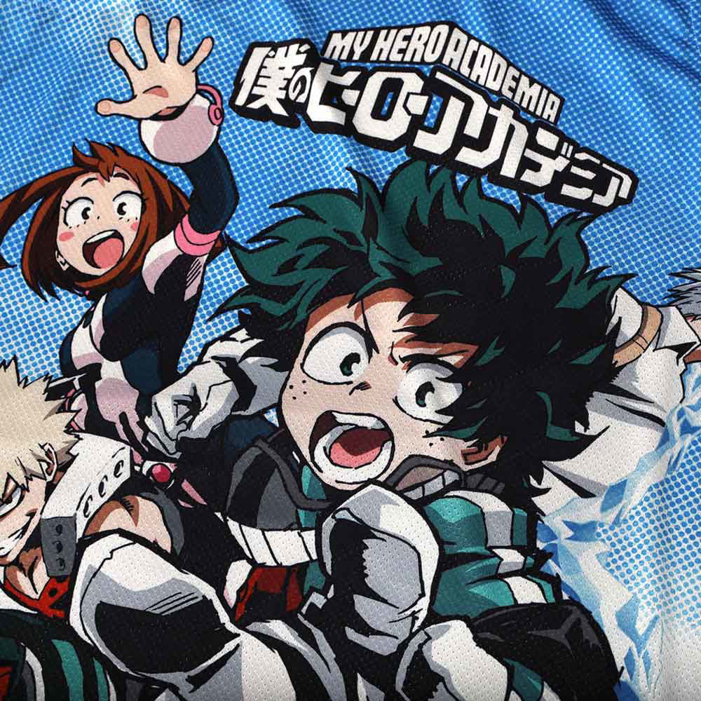 Bioworld My Hero Academia Sublimated Characters Basketball Jersey