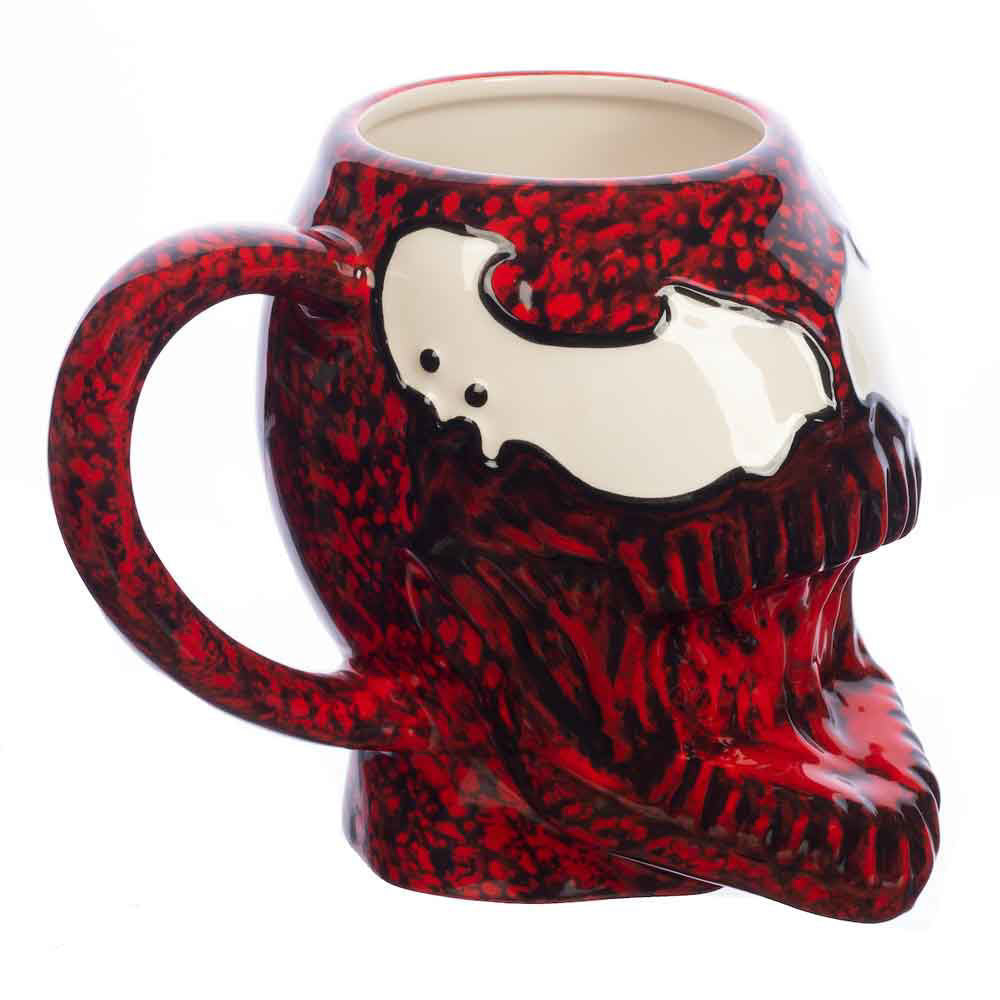 BioWorld Marvel Carnage 16 oz Sculpted Ceramic Mug