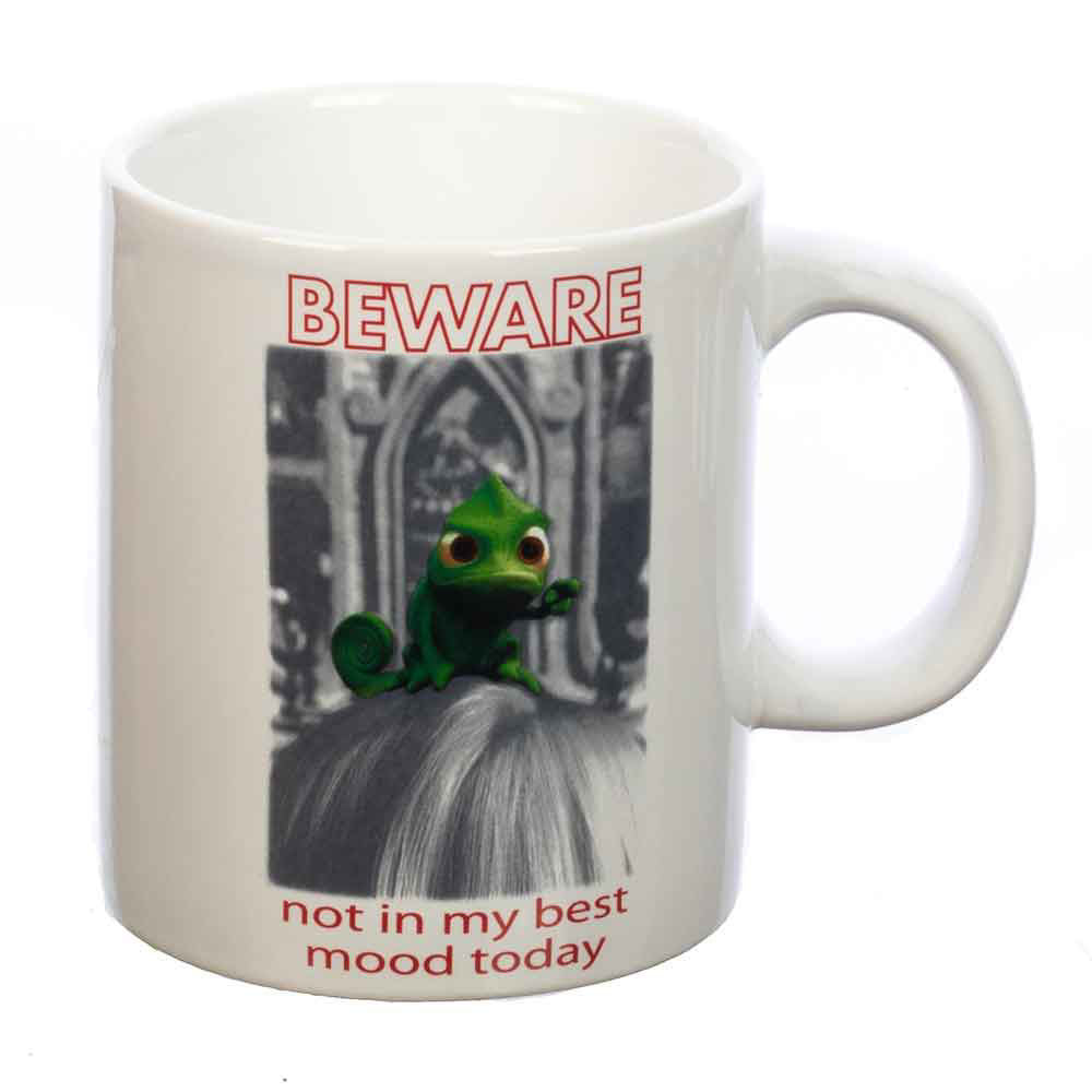 BioWorld Disney Meme Beware 16 oz Ceramic Mug