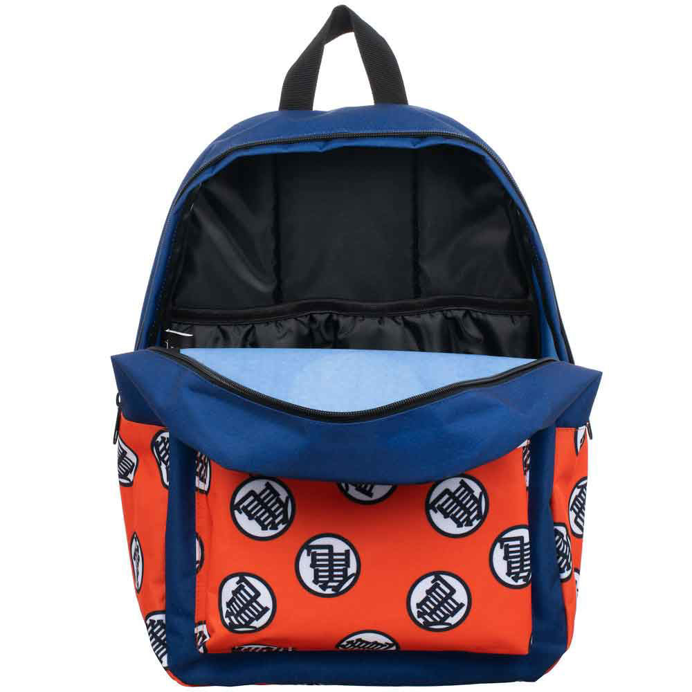 BioWorld Dragon Ball Z Color Block Laptop Backpack