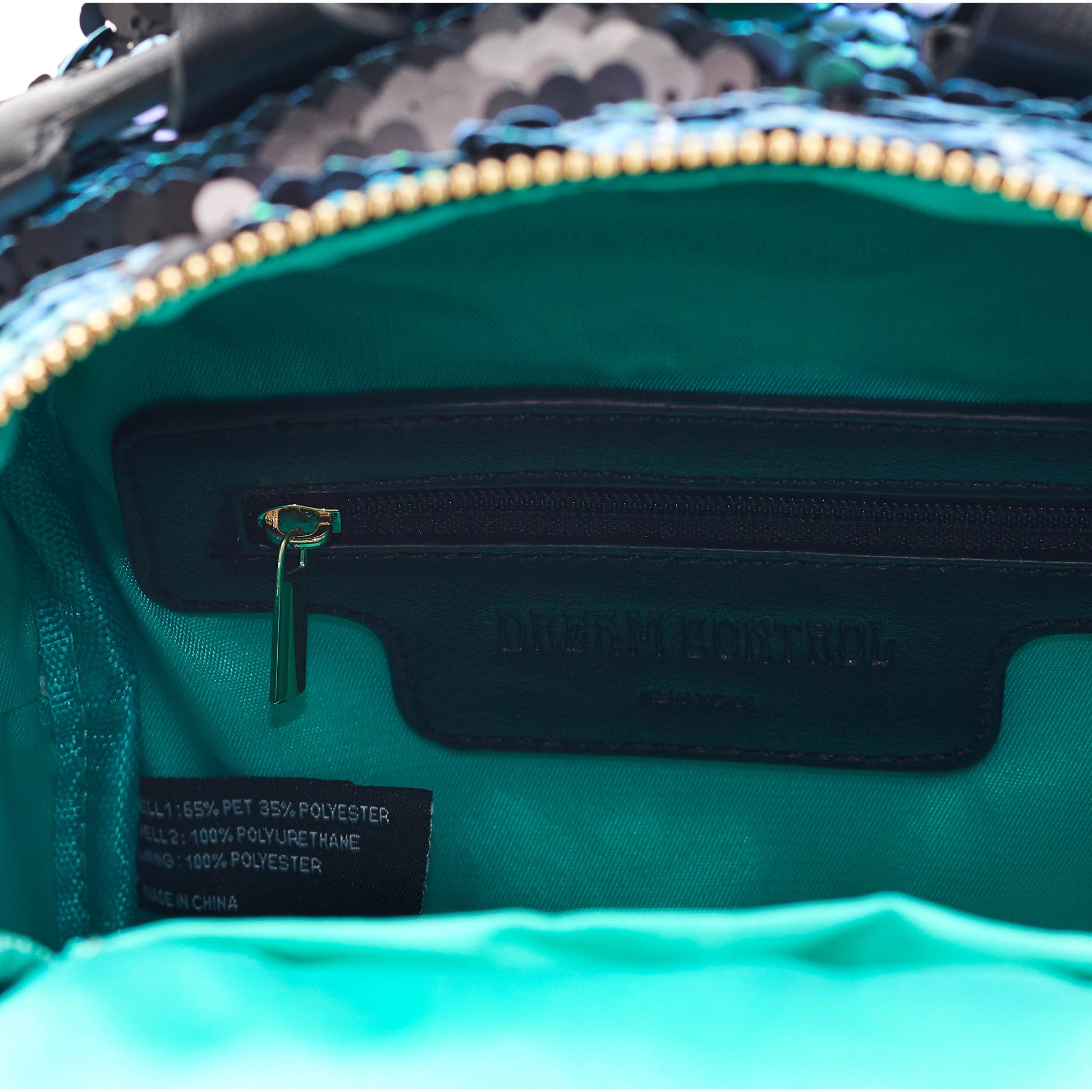 dream control women's red leather backpack purse Sapphire Mini Backpack Purse Teal