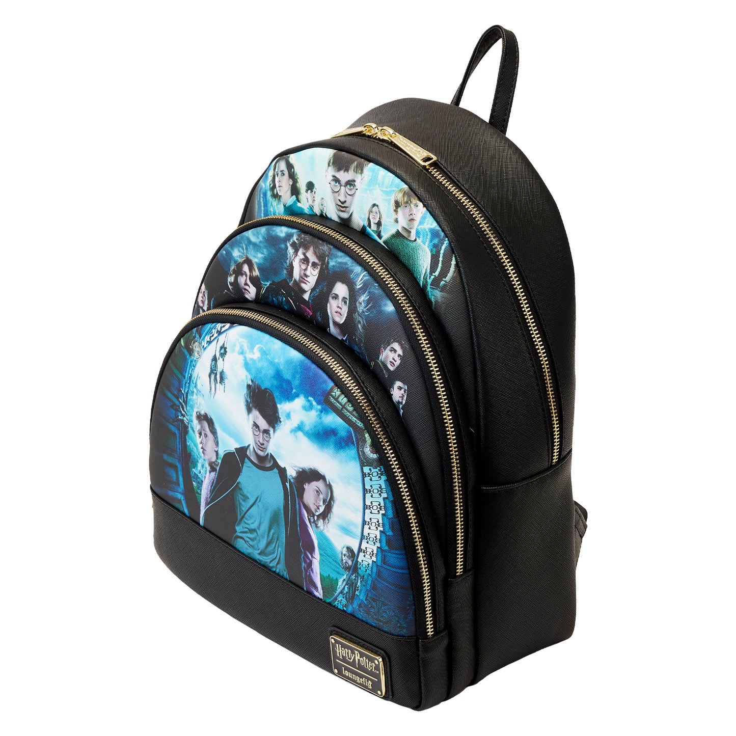 Loungefly Harry Potter Trilogy Series 2 Triple Pocket Mini Backpack