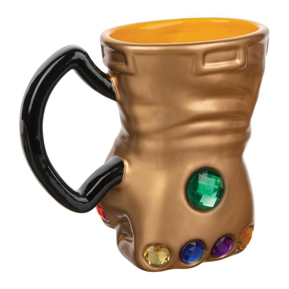 BioWorld Marvel Infinity Gauntlet 16 oz Sculpted Ceramic Mug
