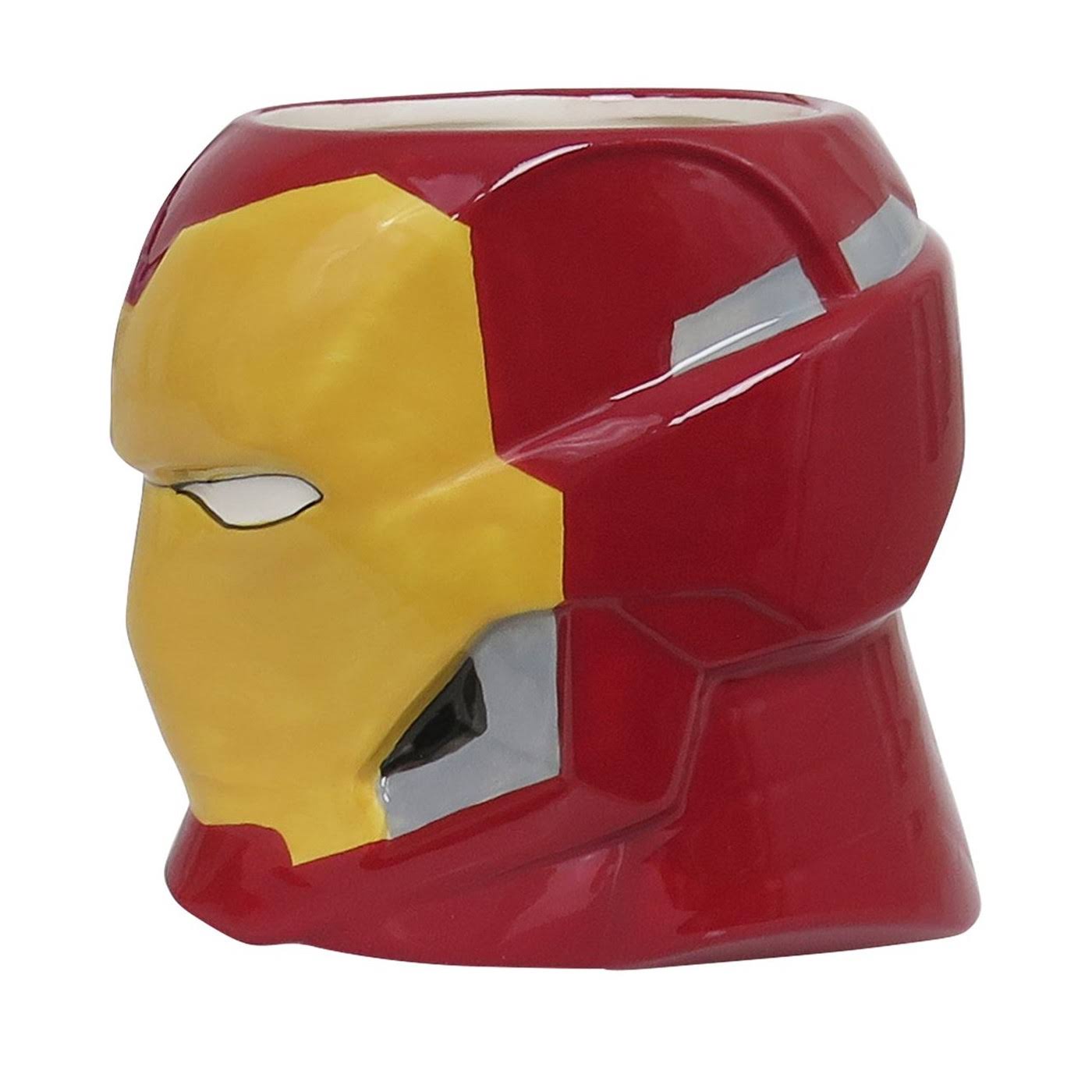BioWorld Marvel Iron Man 20 oz Sculpted Ceramic Mug