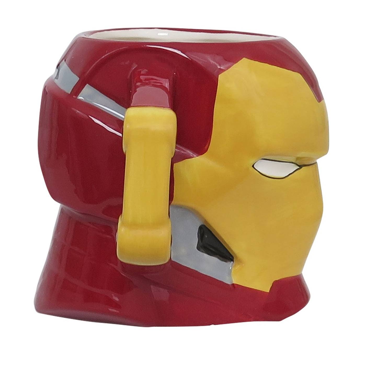 BioWorld Marvel Iron Man 20 oz Sculpted Ceramic Mug