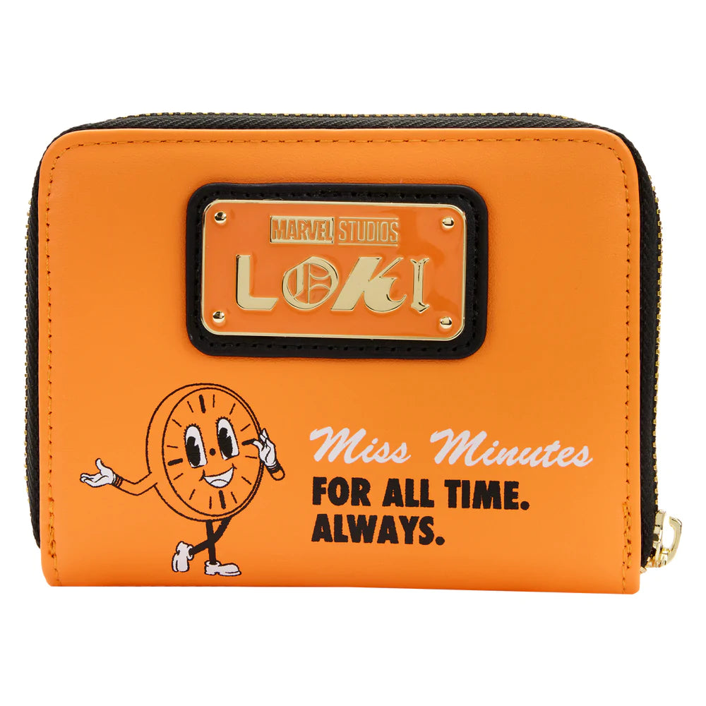 Loungefly Marvel Miss Minutes Zip Around Wallet