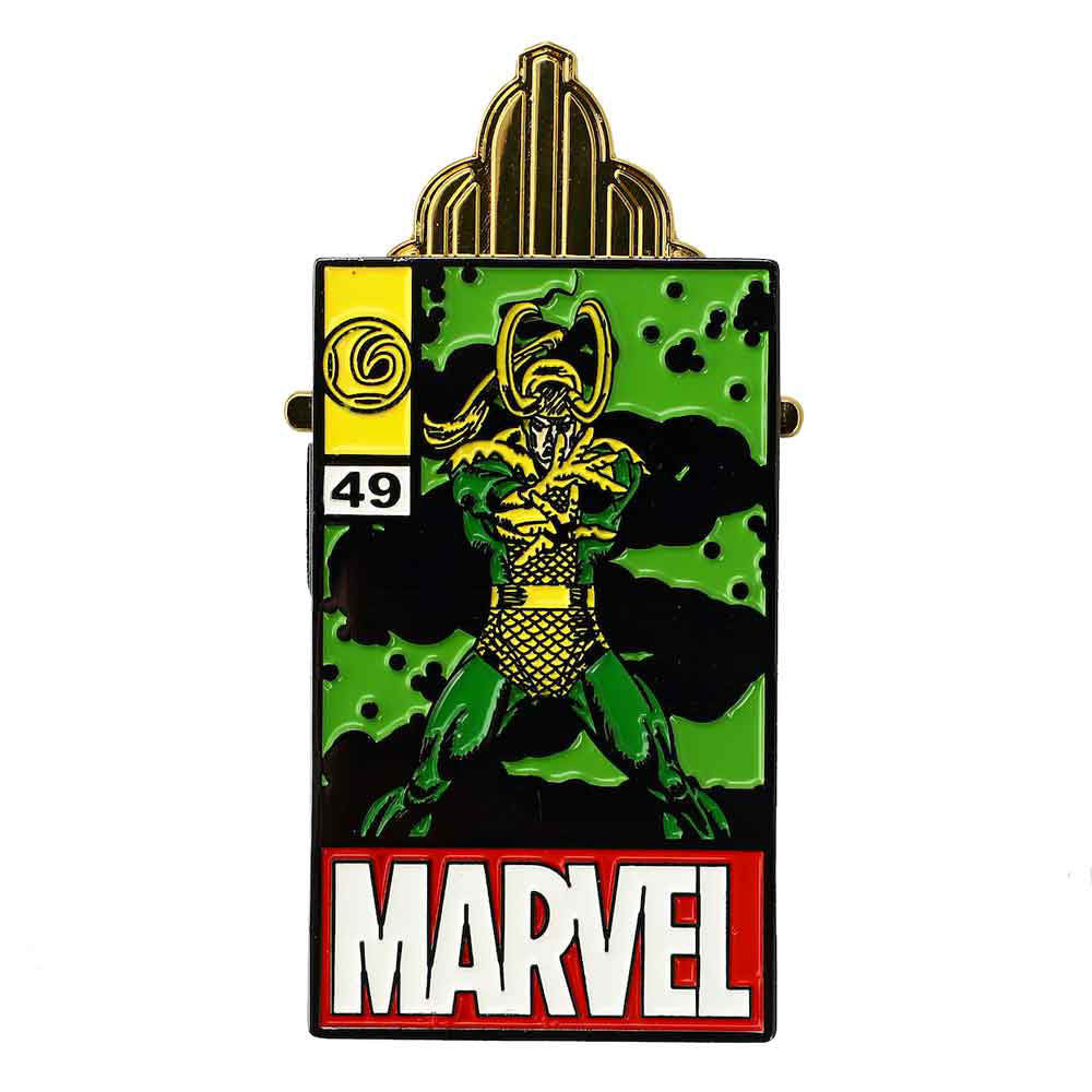 Bioworld Marvel Loki Royal Palace of Valaskjalf Animated Lapel Pin