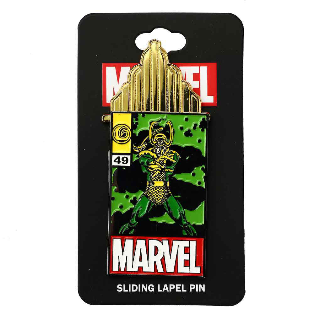 Bioworld Marvel Loki Royal Palace of Valaskjalf Animated Lapel Pin