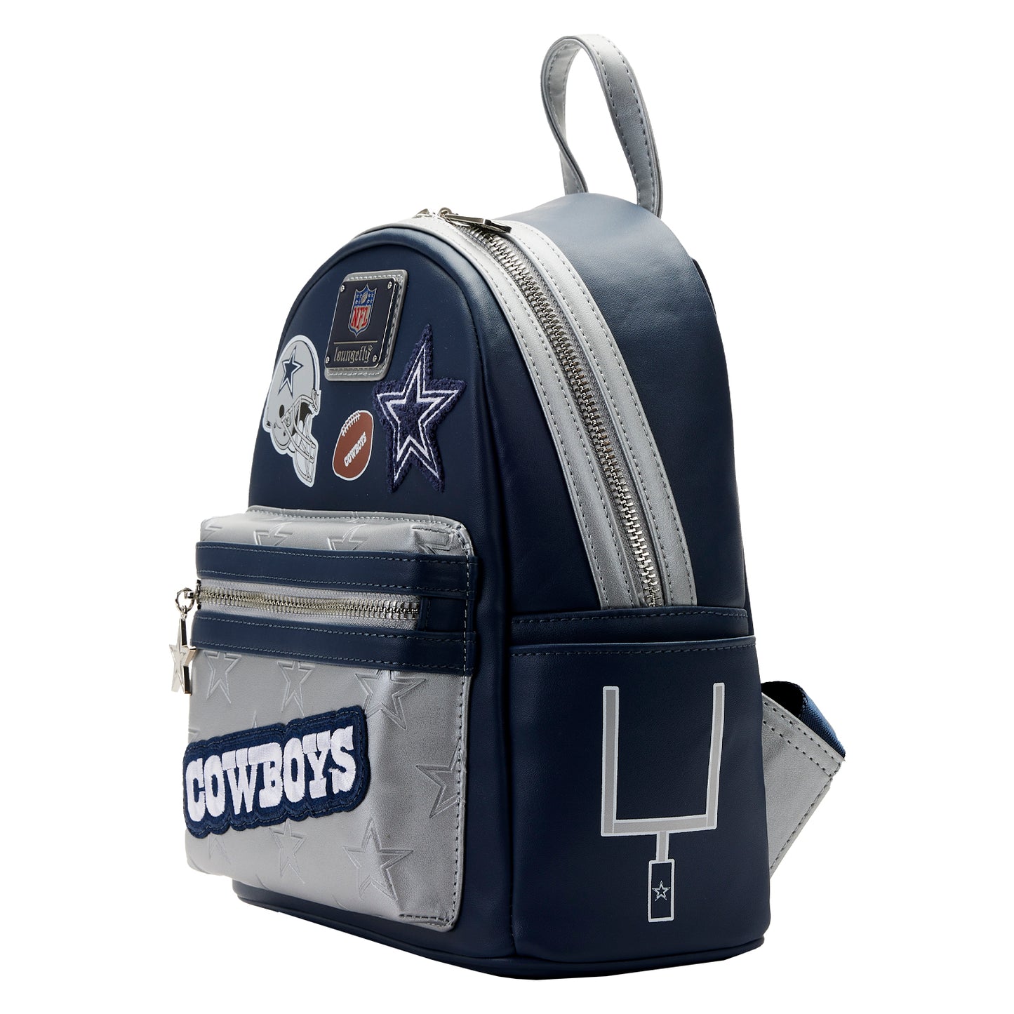 Loungefly NFL Dallas Cowboys Patches Mini Backpack