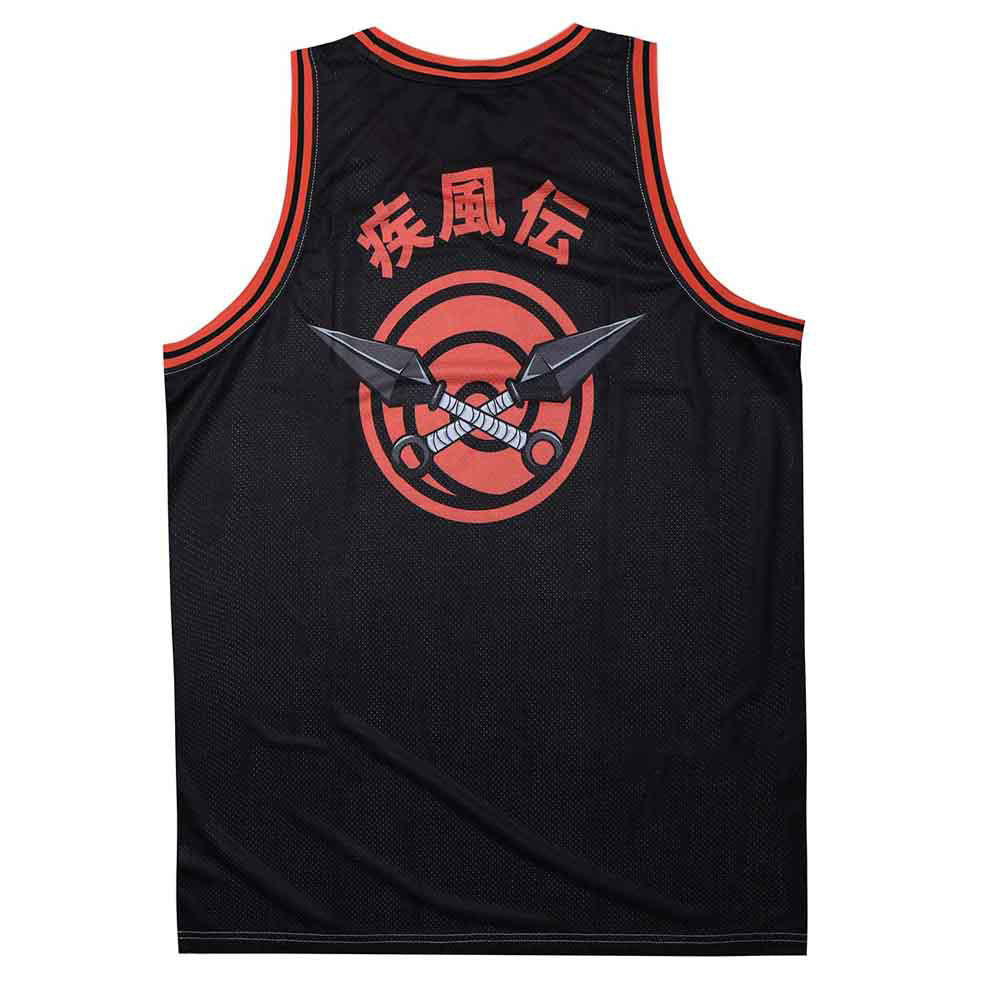 Bioworld Naruto Sublimated Characters Basketball Jersey