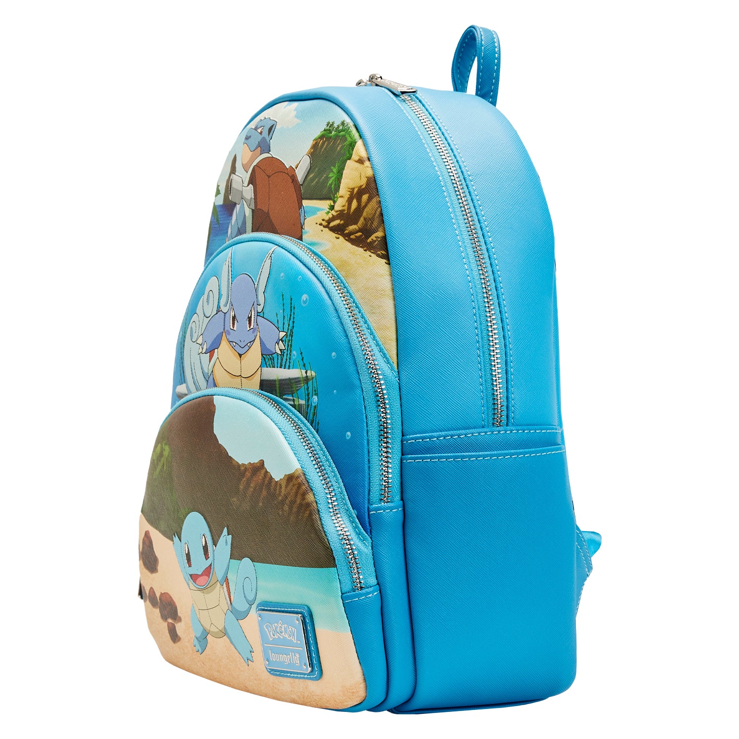 Pokemon Loungefly Elements good Triple Pocket Mini Backpack