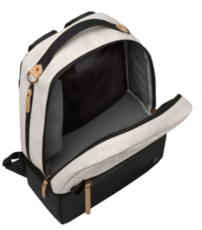 Petunia Pickle Bottom Axis Backpack in Birch and Black