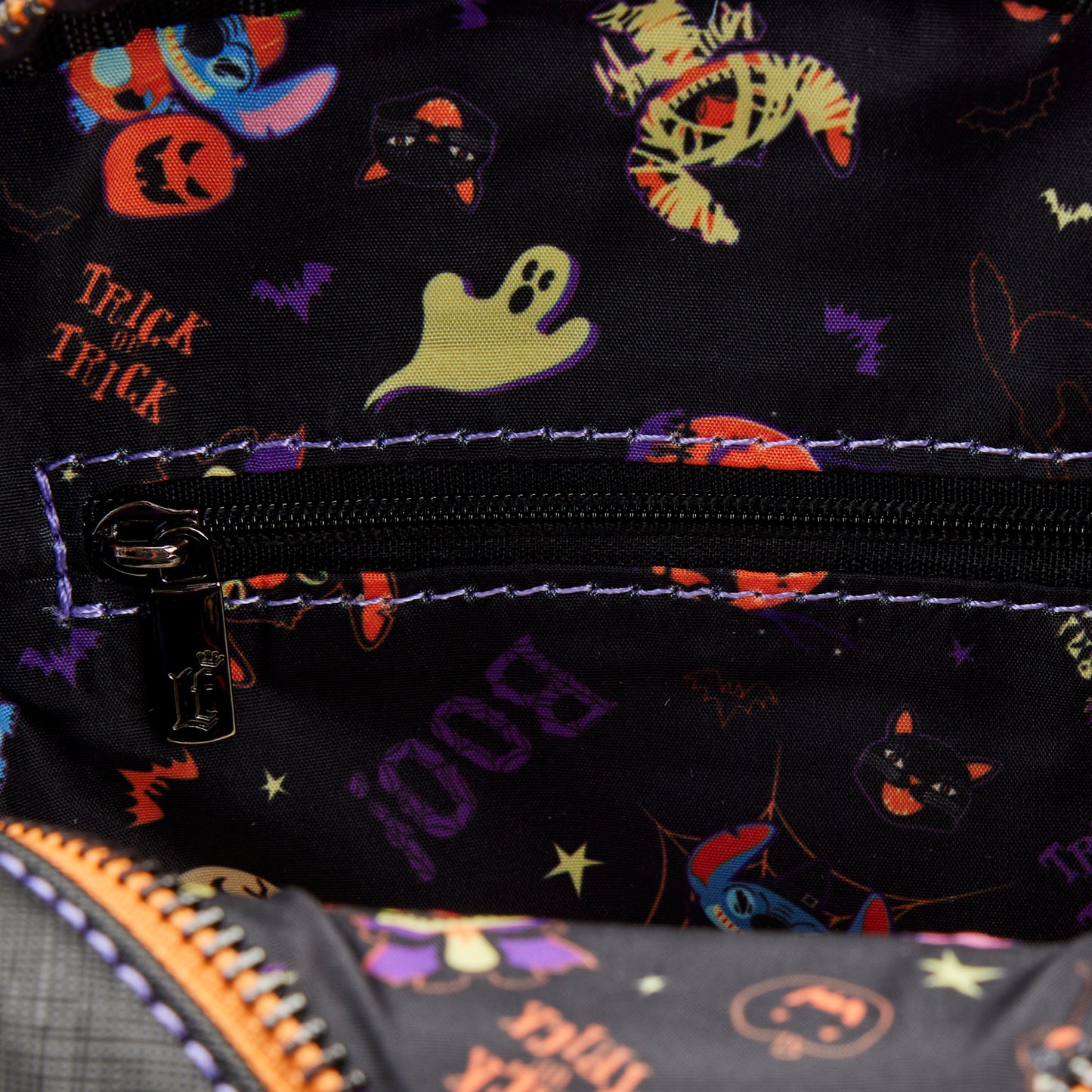 Loungefly Disney Lilo and Stitch Glow Halloween Candy Cosplay Passport Bag