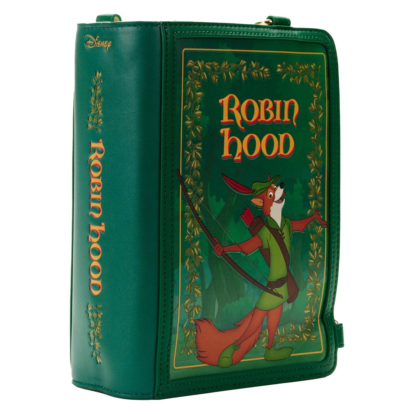 Loungefly Disney Classic Book Robin Hood Convertible Crossbody Purse