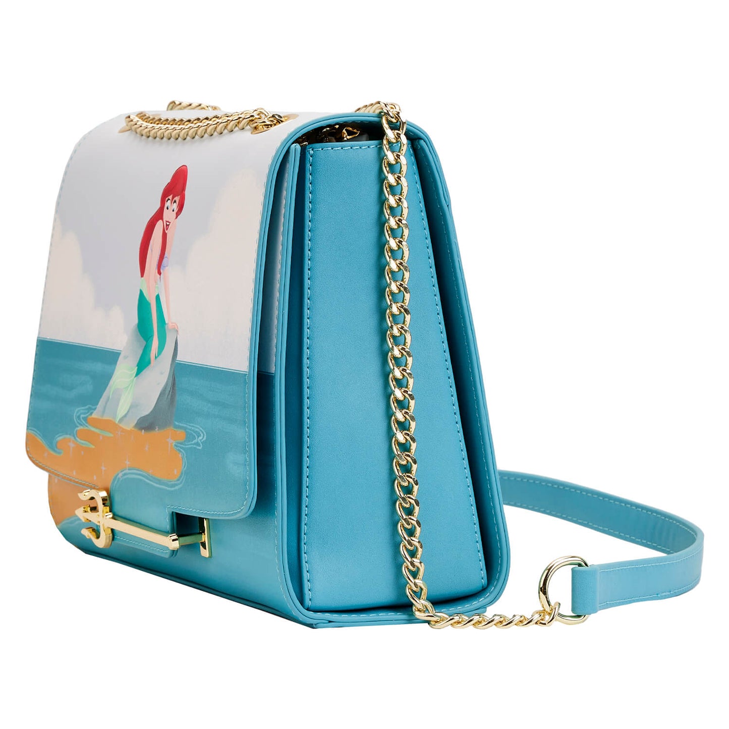 Loungefly Disney The Little Mermaid Triton's Gift Crossbody Purse