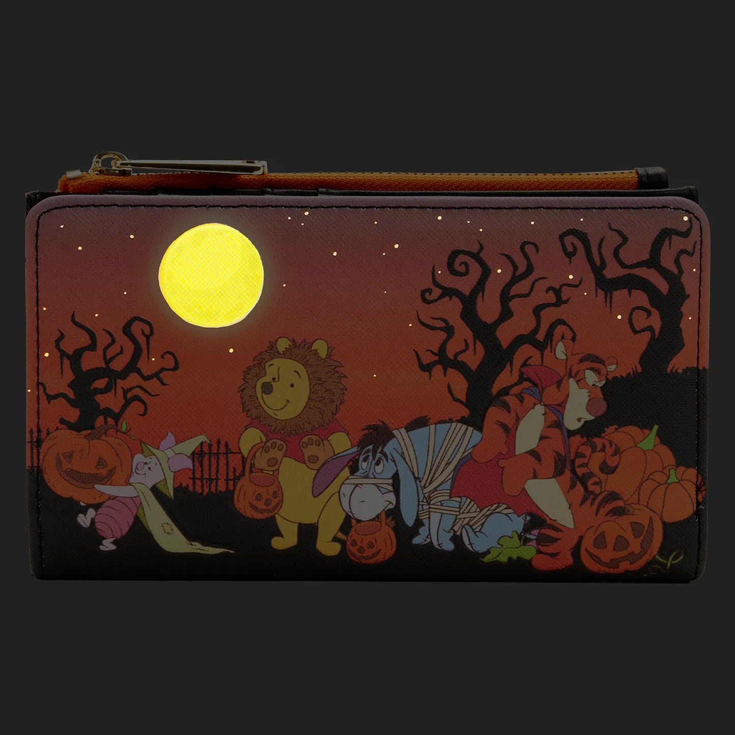 Loungefly Disney Winnie the Pooh Halloween Group Flap Wallet