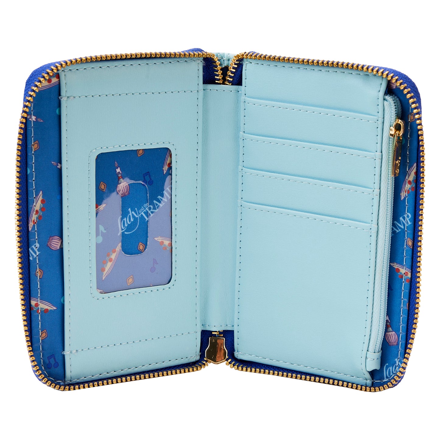 Loungefly Disney Lady And The Tramp Classic Book Zip-Around Wallet