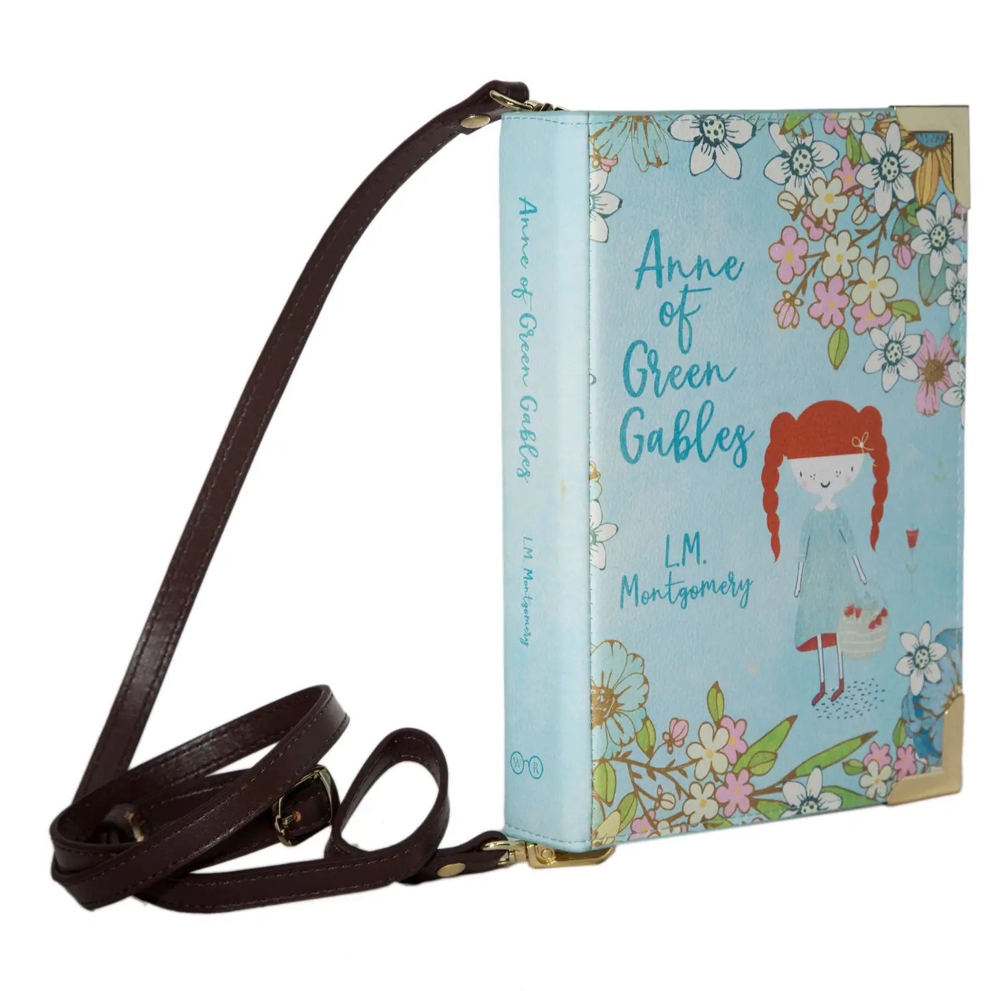 Well Read Anne Of Green Gables Book Crossbody Purse Small Bag